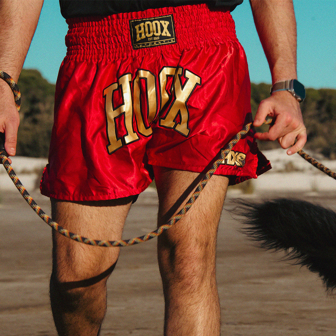 HOOX Red & Gold MT Shorts