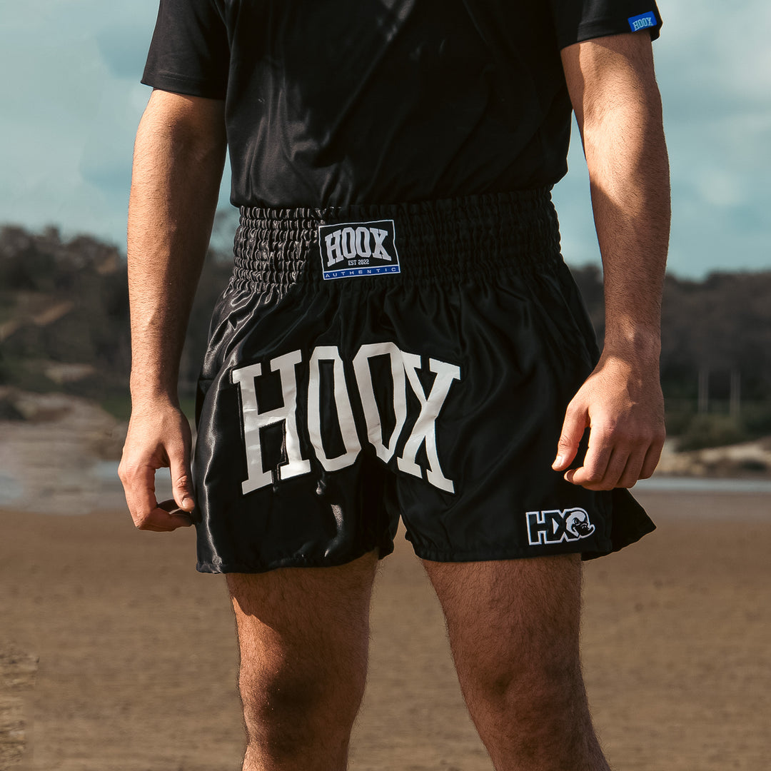 HOOX Black MT Shorts